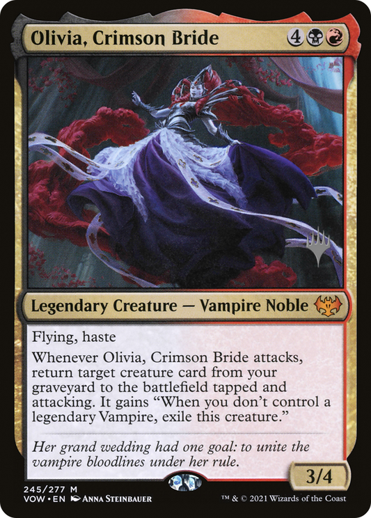 Olivia, Crimson Bride (PPNEO-245P) (Foil)