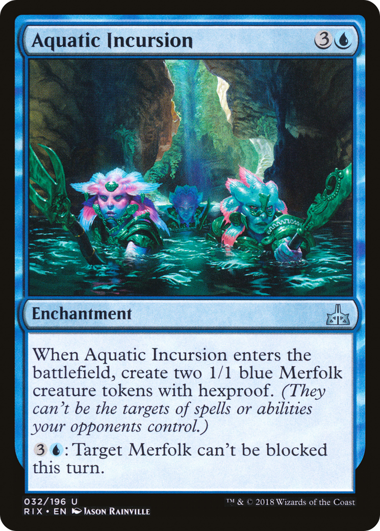 Aquatic Incursion (RIX-032) (Foil)