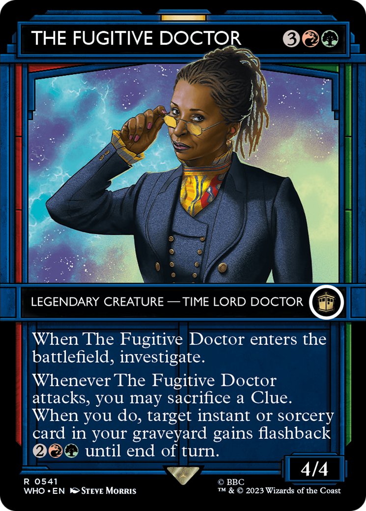 The Fugitive Doctor (WHO-541) (Showcase) (Borderless) (Foil)