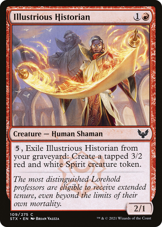 Illustrious Historian (STX-109) (Foil)