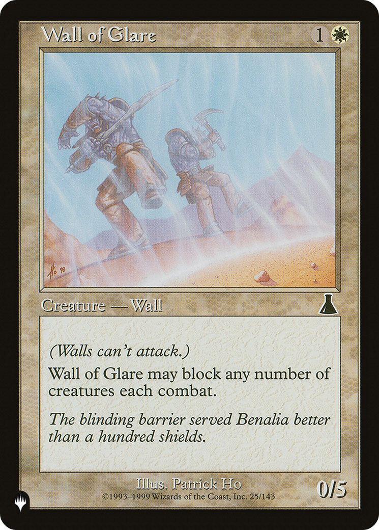 Wall of Glare (LIST-UDS-25)