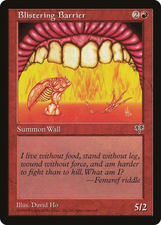 Blistering Barrier (MIR-159)