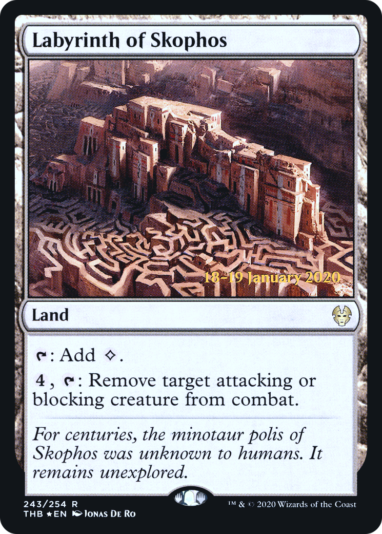 Labyrinth of Skophos (PRE-243S) (Foil)
