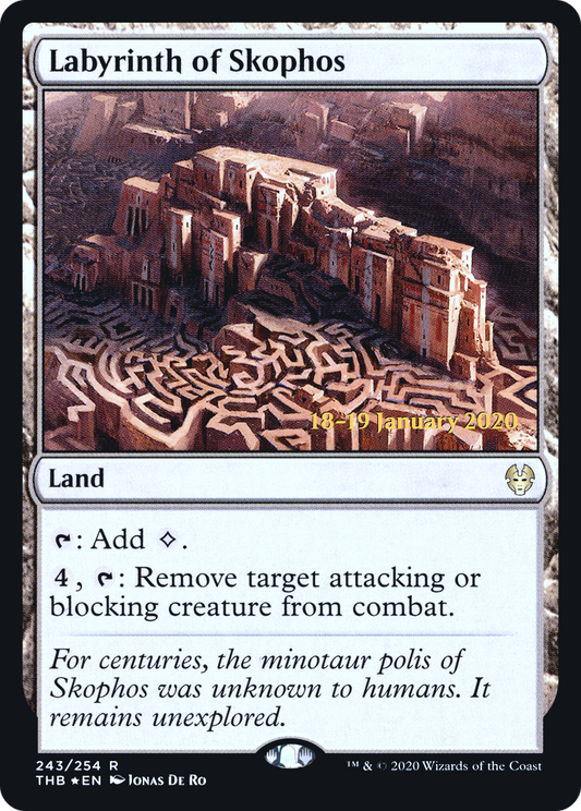 Labyrinth of Skophos (PRE-243S) (Foil)