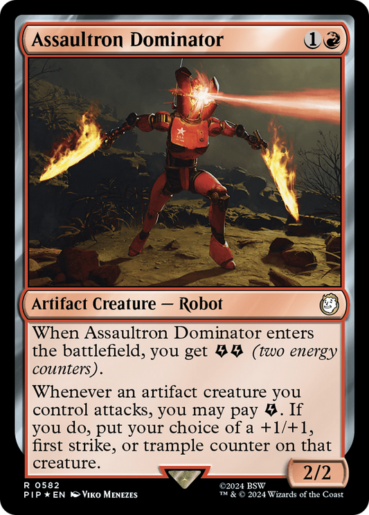 Assaultron Dominator (PIP-582) (Surge Foil)