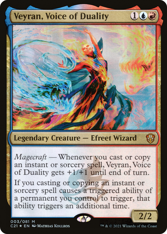Veyran, Voice of Duality (C21-003) (Foil)