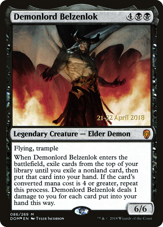 Demonlord Belzenlok (PRE-86S) (Foil)