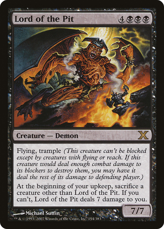 Lord of the Pit (10E-154)