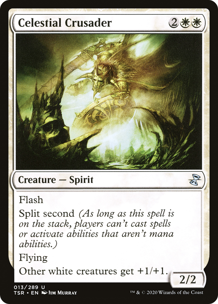 Celestial Crusader (TSR-013) (Foil)
