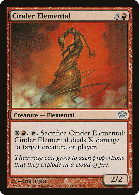 Cinder Elemental (HOP-051)