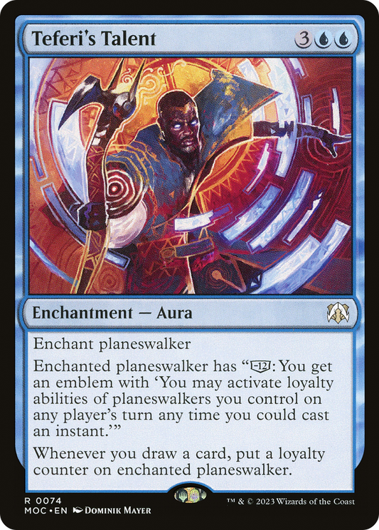 Teferi's Talent (MOC-074) (Foil)