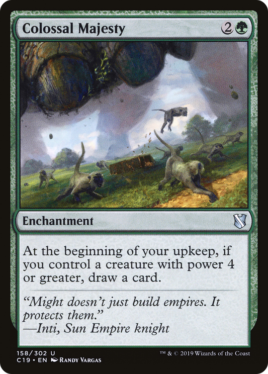 Colossal Majesty (C19-158)