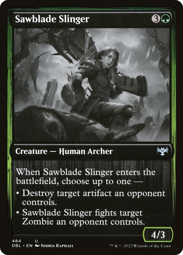 Sawblade Slinger (DBL-484) (Foil)