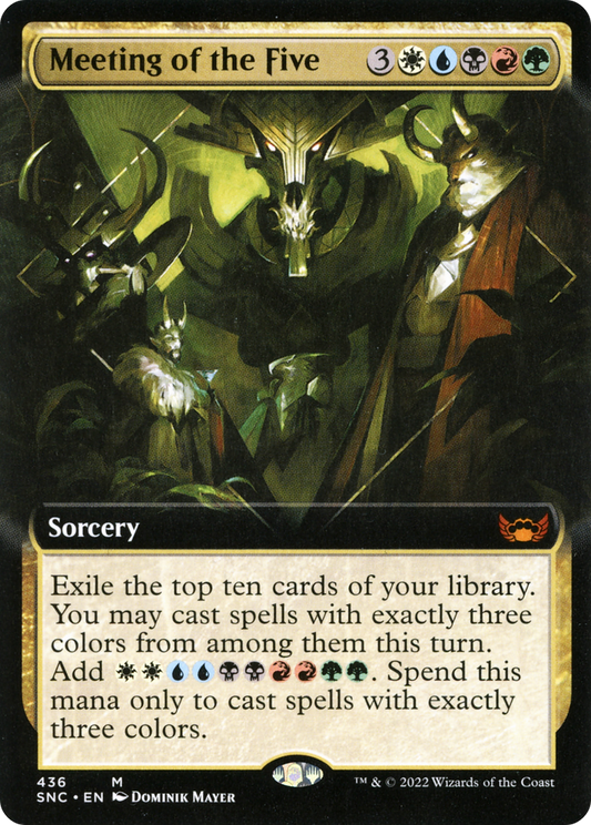 Meeting of the Five (SNC-436) (Extended Art) (Foil)