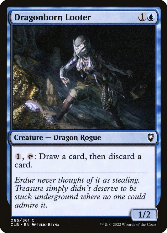 Dragonborn Looter (CLB-065) (Foil)