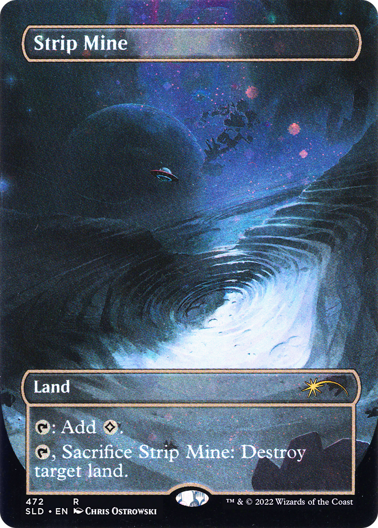 Strip Mine (SLD-472) (Borderless) (Galaxy) (Foil)