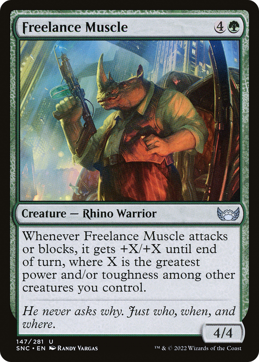 Freelance Muscle (SNC-147) (Foil)