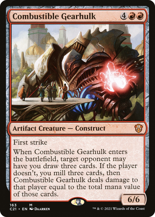 Combustible Gearhulk (C21-163)