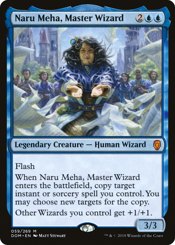 Naru Meha, Master Wizard (DOM-059)