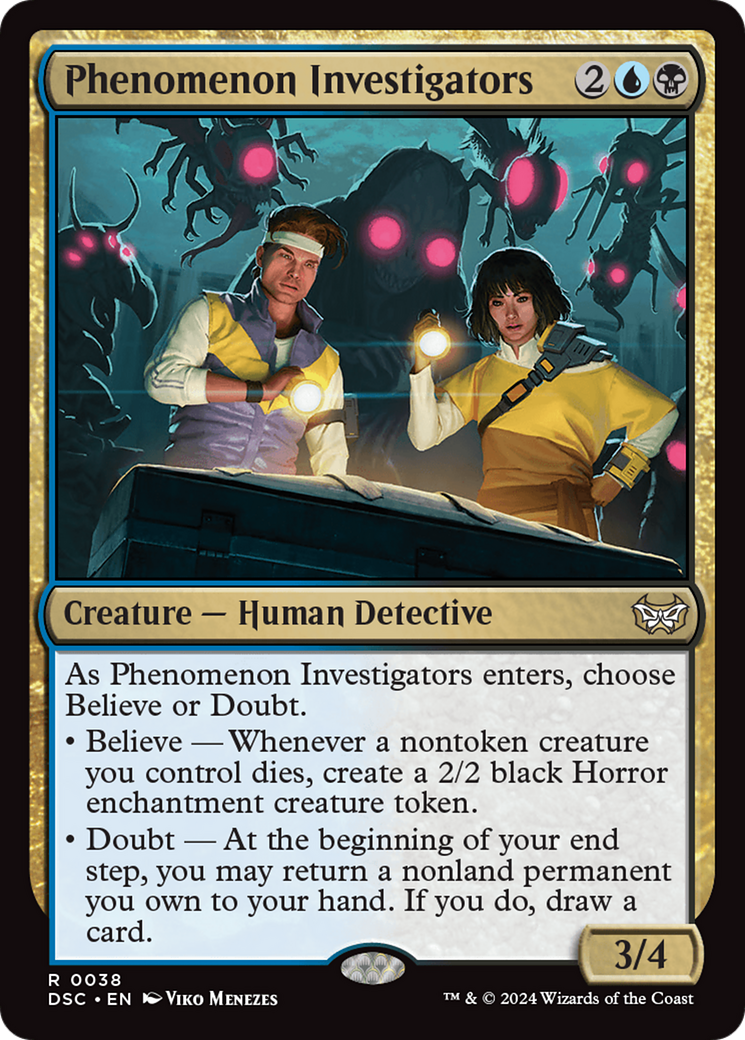 Phenomenon Investigators (DSC-038)