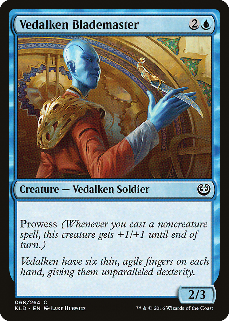 Vedalken Blademaster (KLD-068) (Foil)