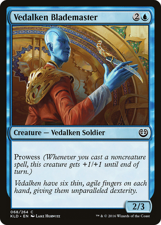 Vedalken Blademaster (KLD-068) (Foil)