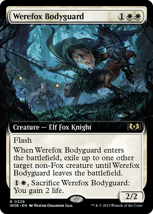 Werefox Bodyguard (WOE-329) (Extended Art)