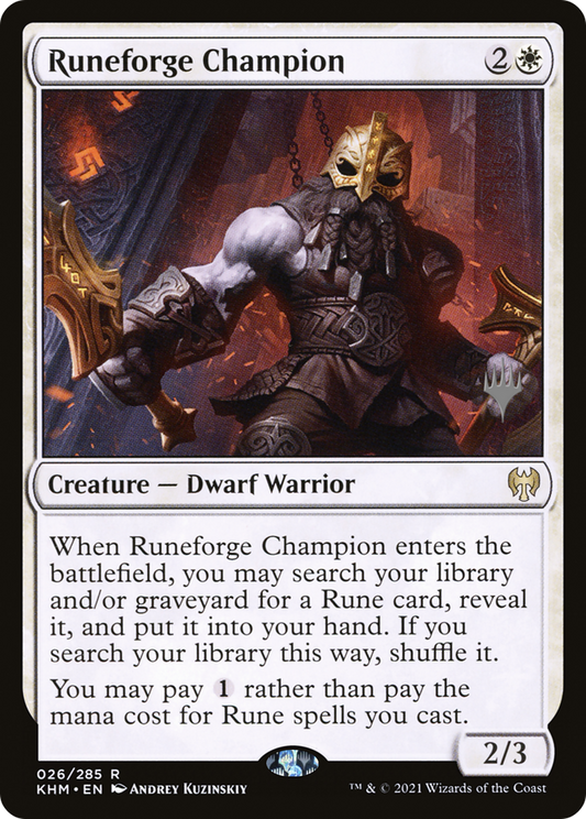 Runeforge Champion (PPKHM-26P)