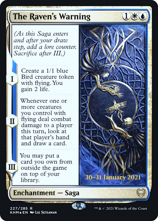The Raven's Warning (PRE-227S) (Foil)