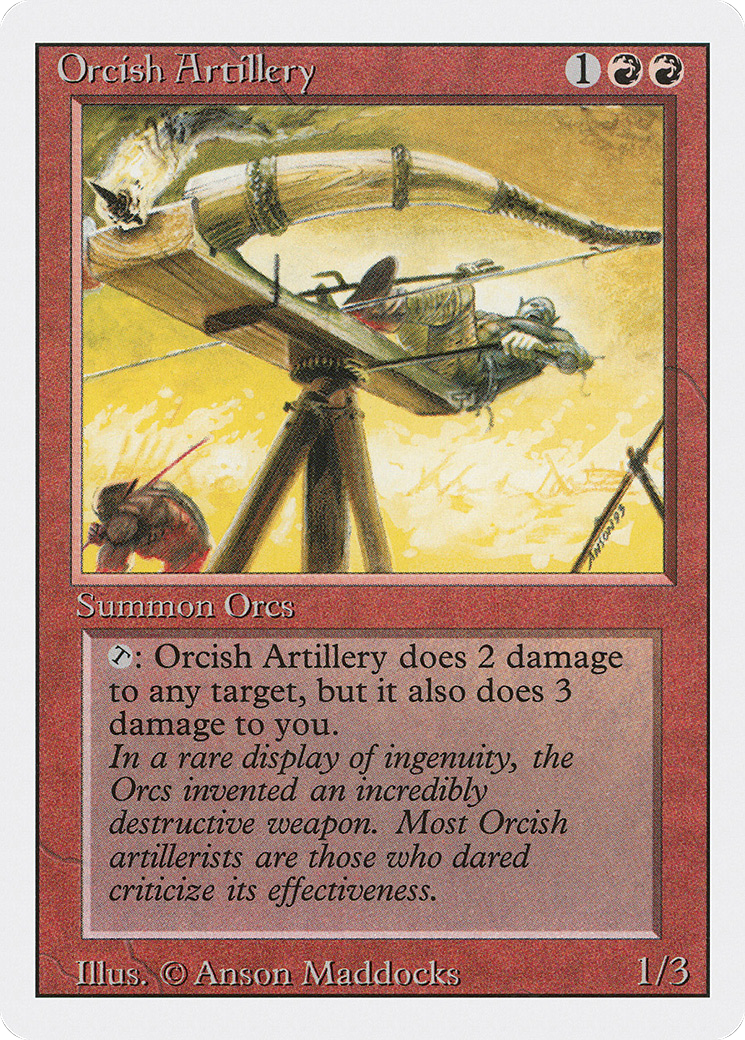 Orcish Artillery (3ED-168)