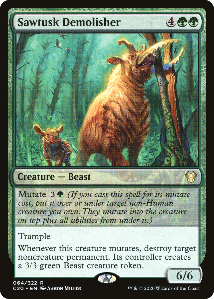 Sawtusk Demolisher (C20-064)