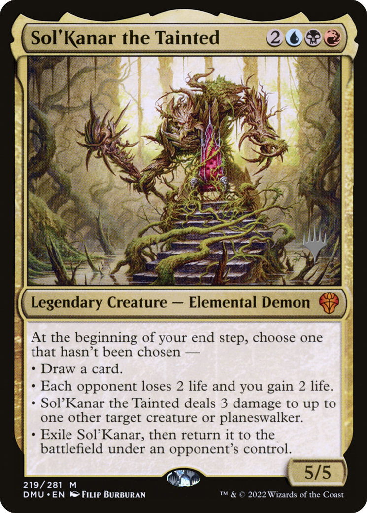 Sol'Kanar the Tainted (PPDMU-219P) (Foil)