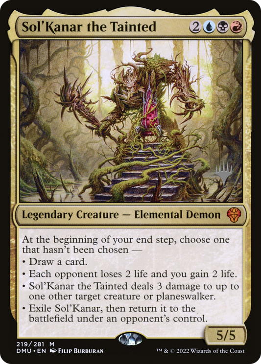 Sol'Kanar the Tainted (PPDMU-219P) (Foil)
