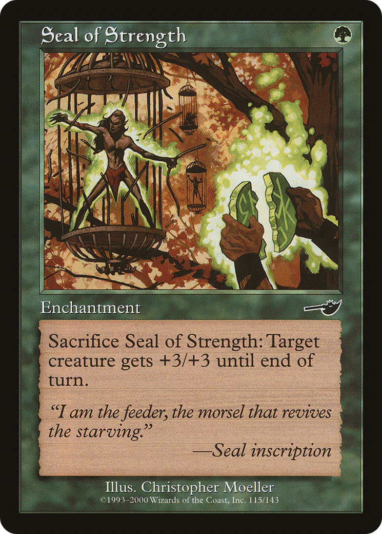 Seal of Strength (NMS-115) (Foil)