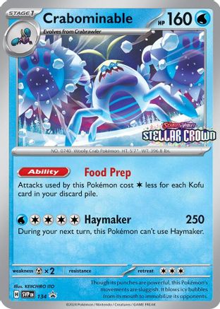 Crabominable (SVP-134) (Holofoil)