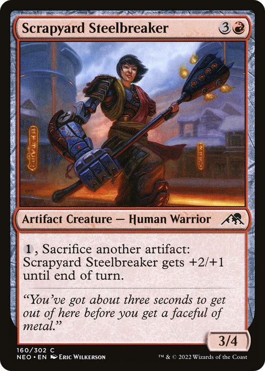 Scrapyard Steelbreaker (NEO-160) (Foil)