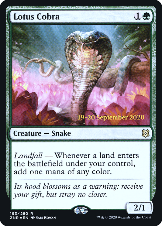 Lotus Cobra (PRE-193S) (Foil)