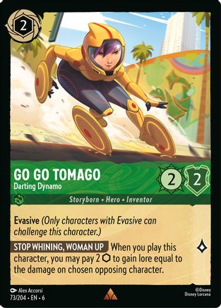 Go Go Tomago - Darting Dynamo (6-073) (Cold Foil)