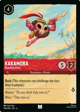 Kakamora - Boarding Party (6-104) (Cold Foil)