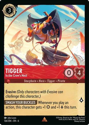 Tigger - In the Crow's Nest (6-126)
