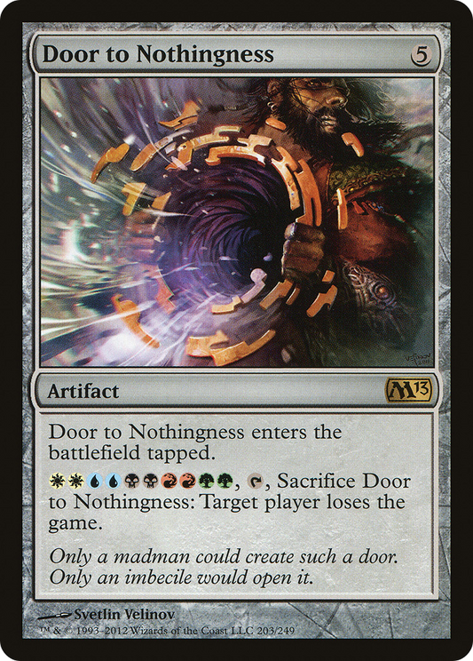 Door to Nothingness (M13-203) (Foil)