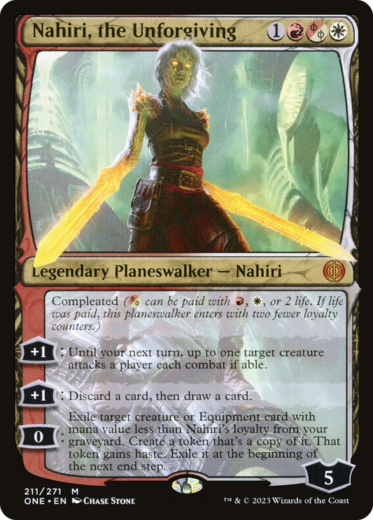 Nahiri, the Unforgiving (ONE-211) (Foil)