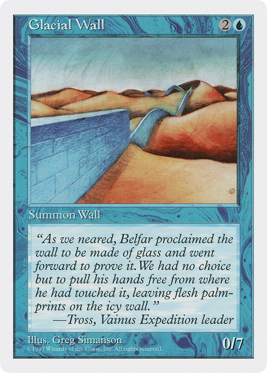 Glacial Wall (5ED-091)