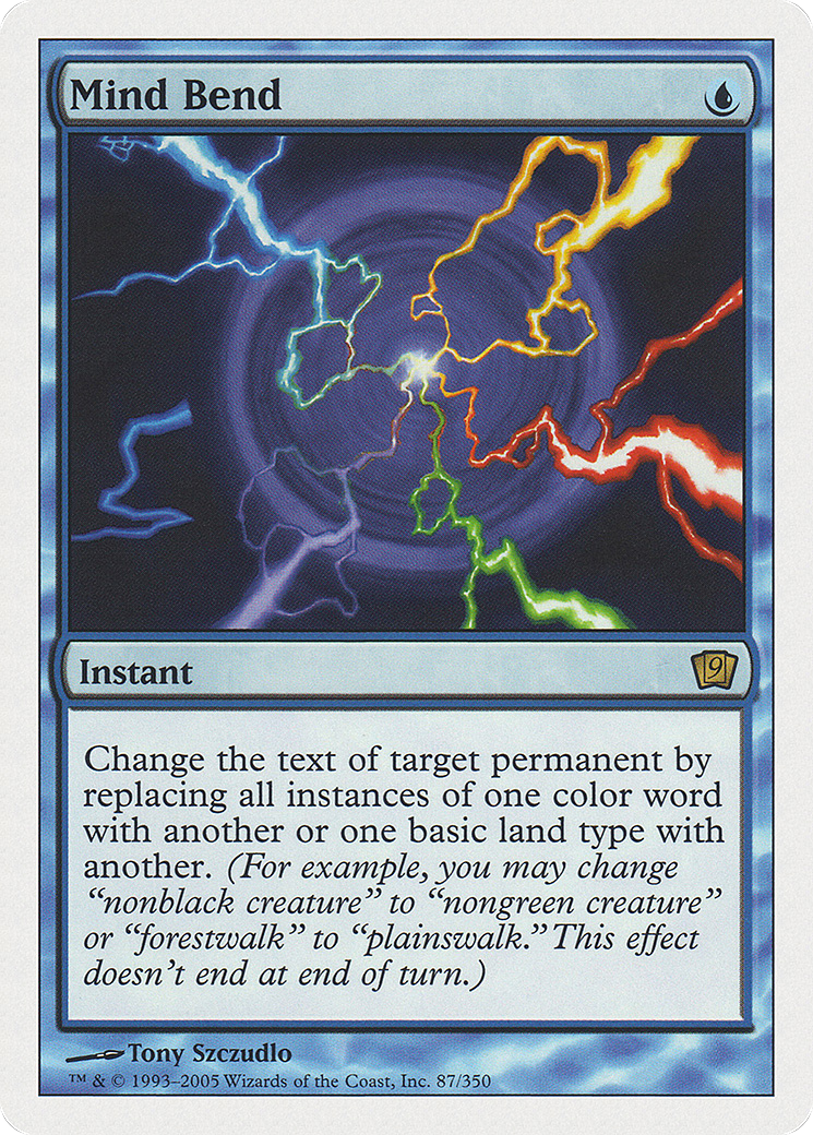 Mind Bend (9ED-087★) (Foil)