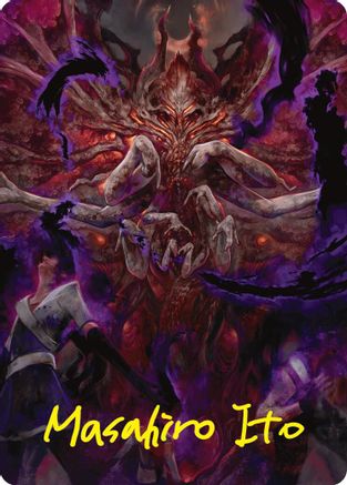 Damnation Art Card (Gold-Stamped Signature) (ASDSK-053)