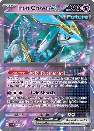 Iron Crown ex (SVP-146) (Holofoil)