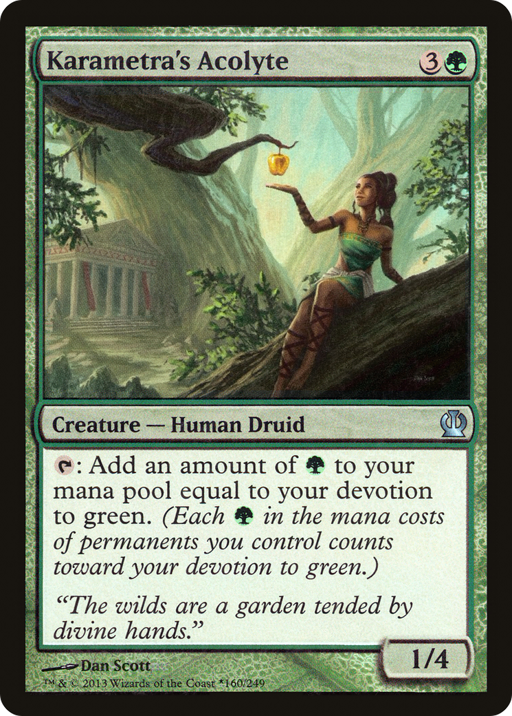 Karametra's Acolyte (GBP-160) (Foil)
