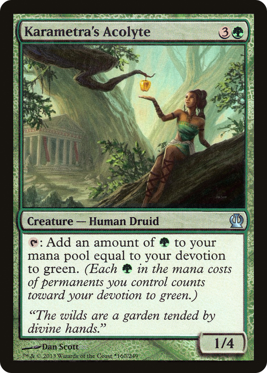Karametra's Acolyte (GBP-160) (Foil)