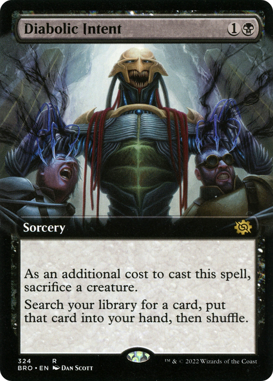 Diabolic Intent (BRO-324) (Extended Art) (Foil)