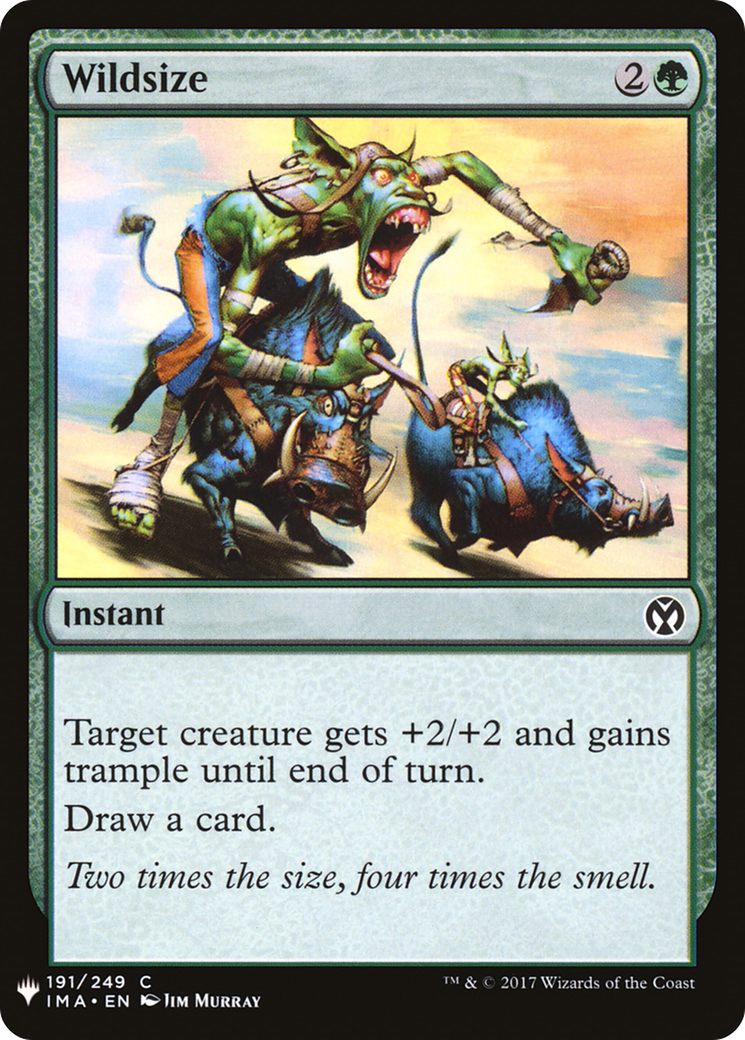 Wildsize (LIST-IMA-191)